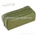 Army Green Fabric Gift Bag With Zipper Top